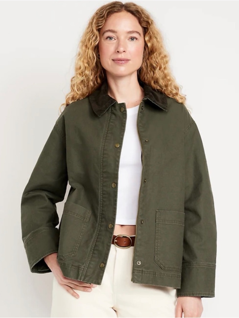 Old Navy Olive Green Barn Jacket